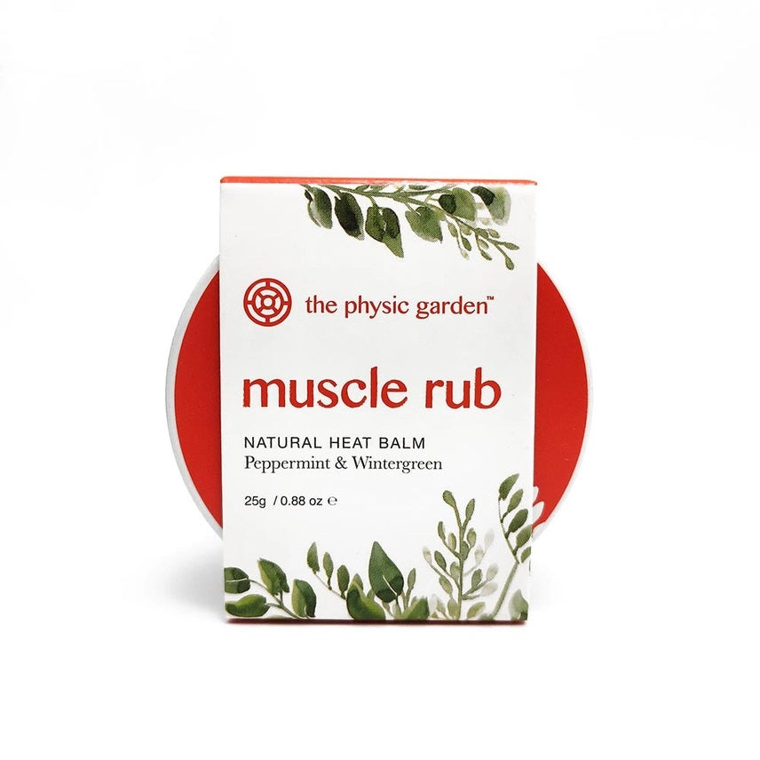 The Physic Garden Muscle Rub - Natural Heat Balm