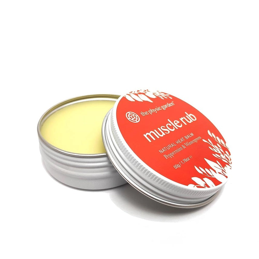 The Physic Garden Muscle Rub - Natural Heat Balm