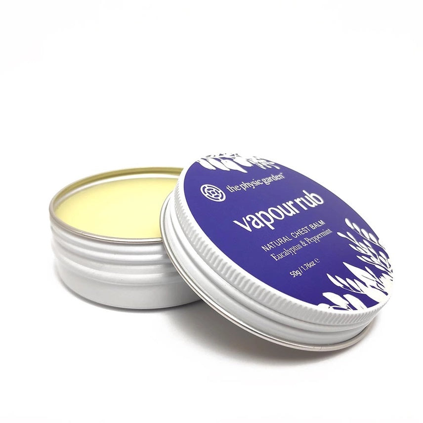 The Physic Garden Vapour Rub - Natural Chest Balm